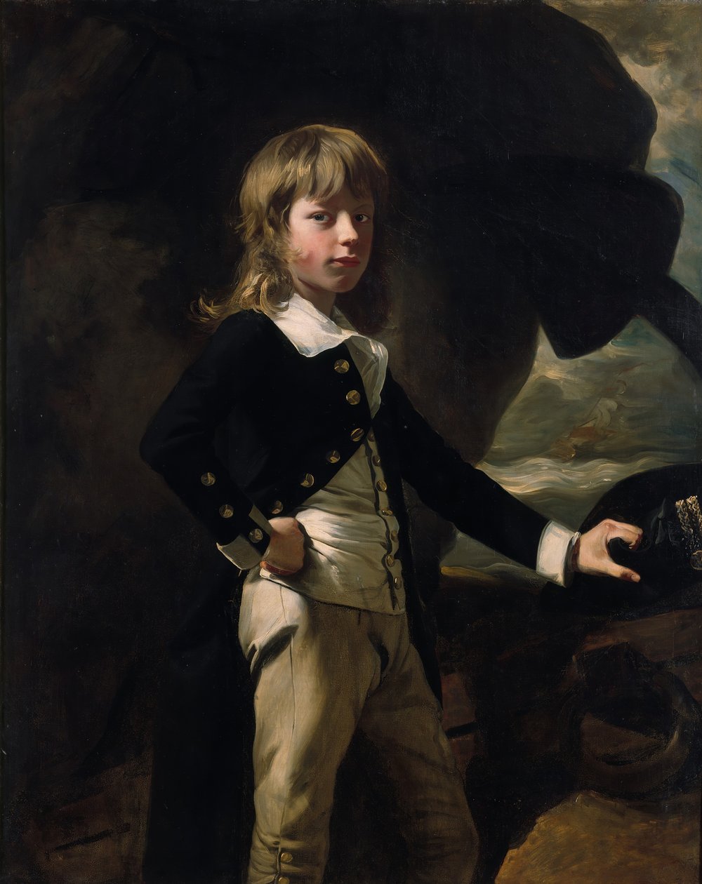 Midshipman Augustus Brine, 1782. tekijältä John Singleton Copley
