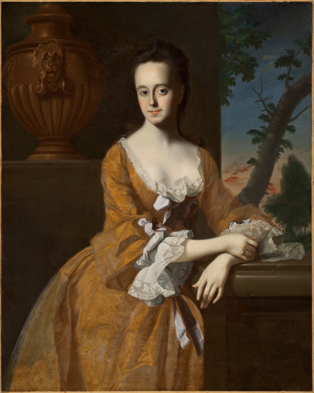 Rouva John Murray (Lucretia Chandler) (1730-68), 1763 tekijältä John Singleton Copley