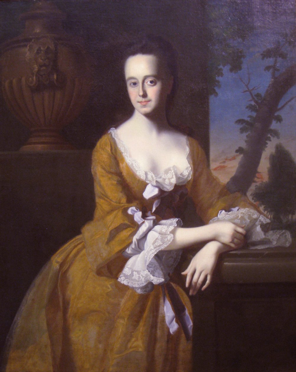 Lucretia Chandlerin muotokuva, rouva John Murray tekijältä John Singleton Copley