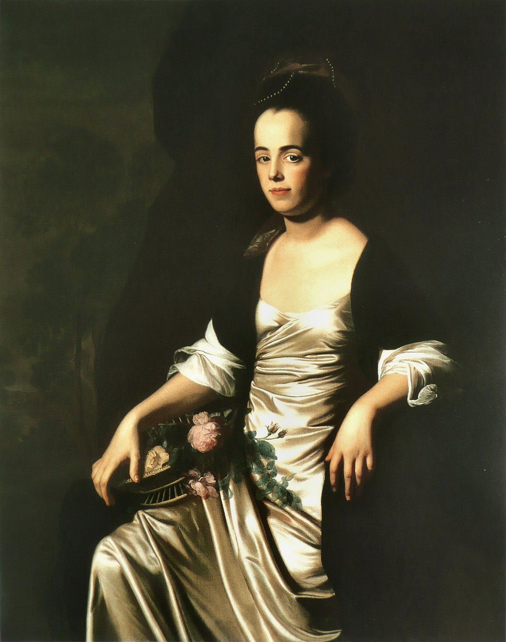 Muotokuva rouva John Stevensistä (Judith Sargent, myöhemmin rouva John Murray). tekijältä John Singleton Copley