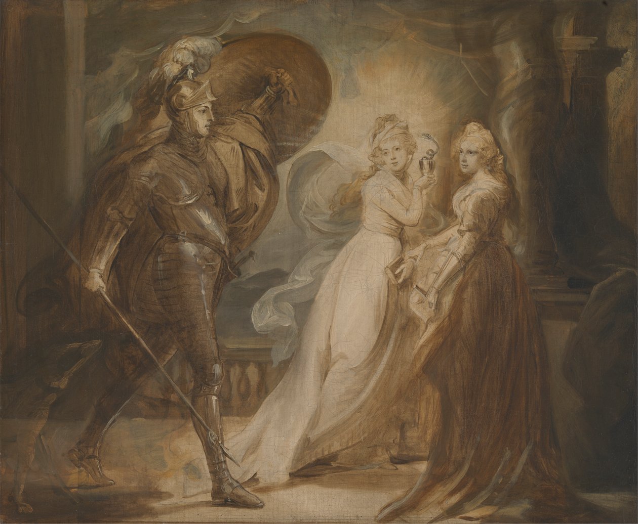 Tutkimus "Punaisen Ristin ritari" tekijältä John Singleton Copley