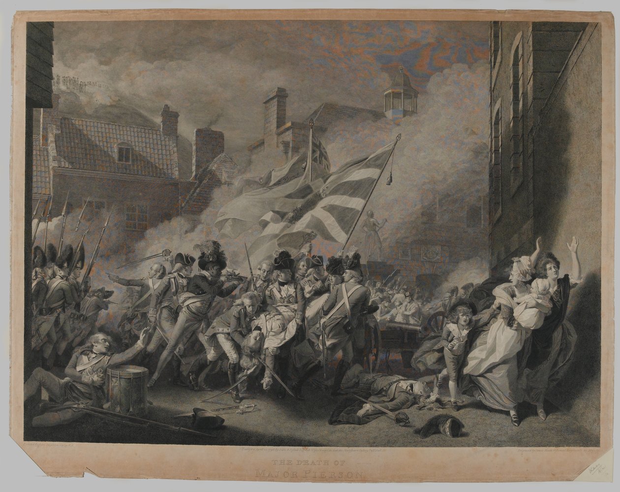 Majuri Piersonin kuolema 6. tammikuuta 1781 tekijältä John Singleton Copley