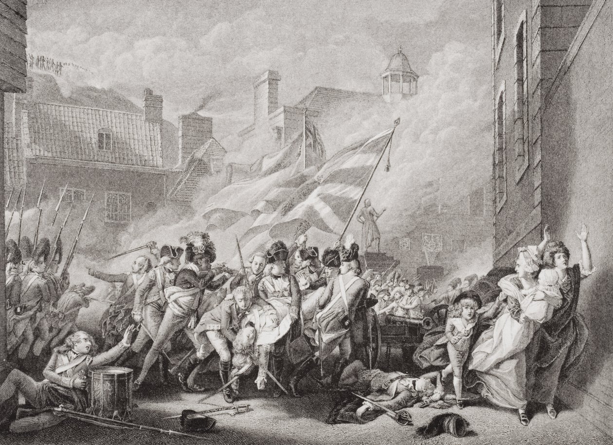 Majuri Peirsonin kuolema St. Helierissä, 8. tammikuuta 1781 Jerseyn takaisinvaltaaminen ranskalaisilta 