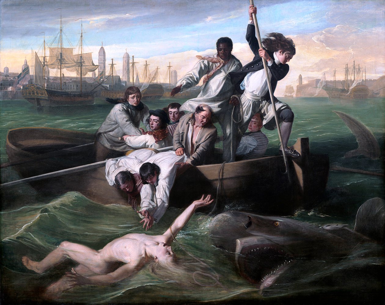 Watson ja hai tekijältä John Singleton Copley
