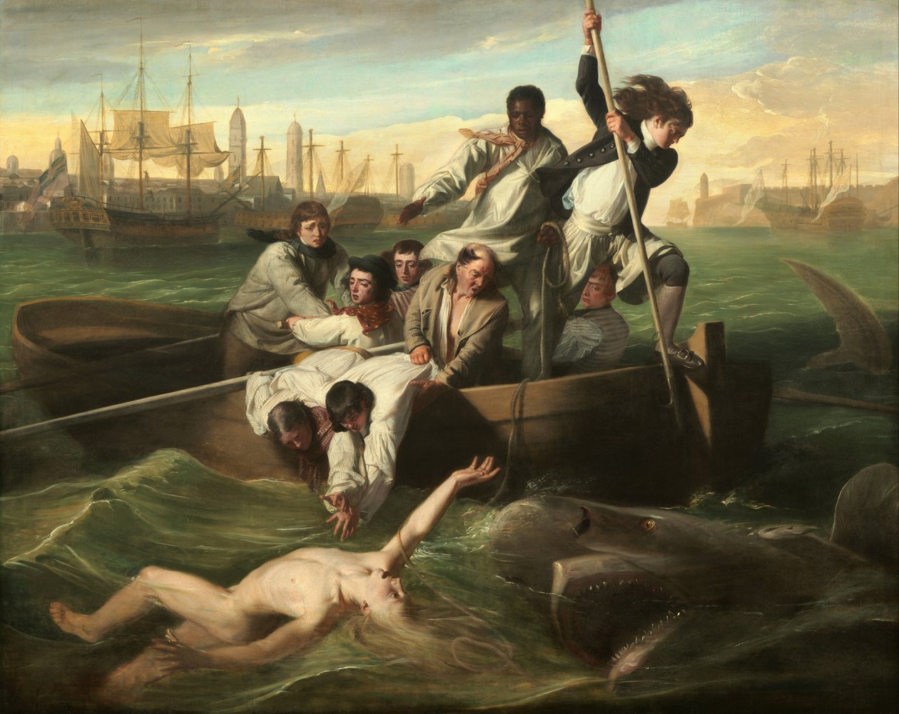 Watson ja hai tekijältä John Singleton Copley