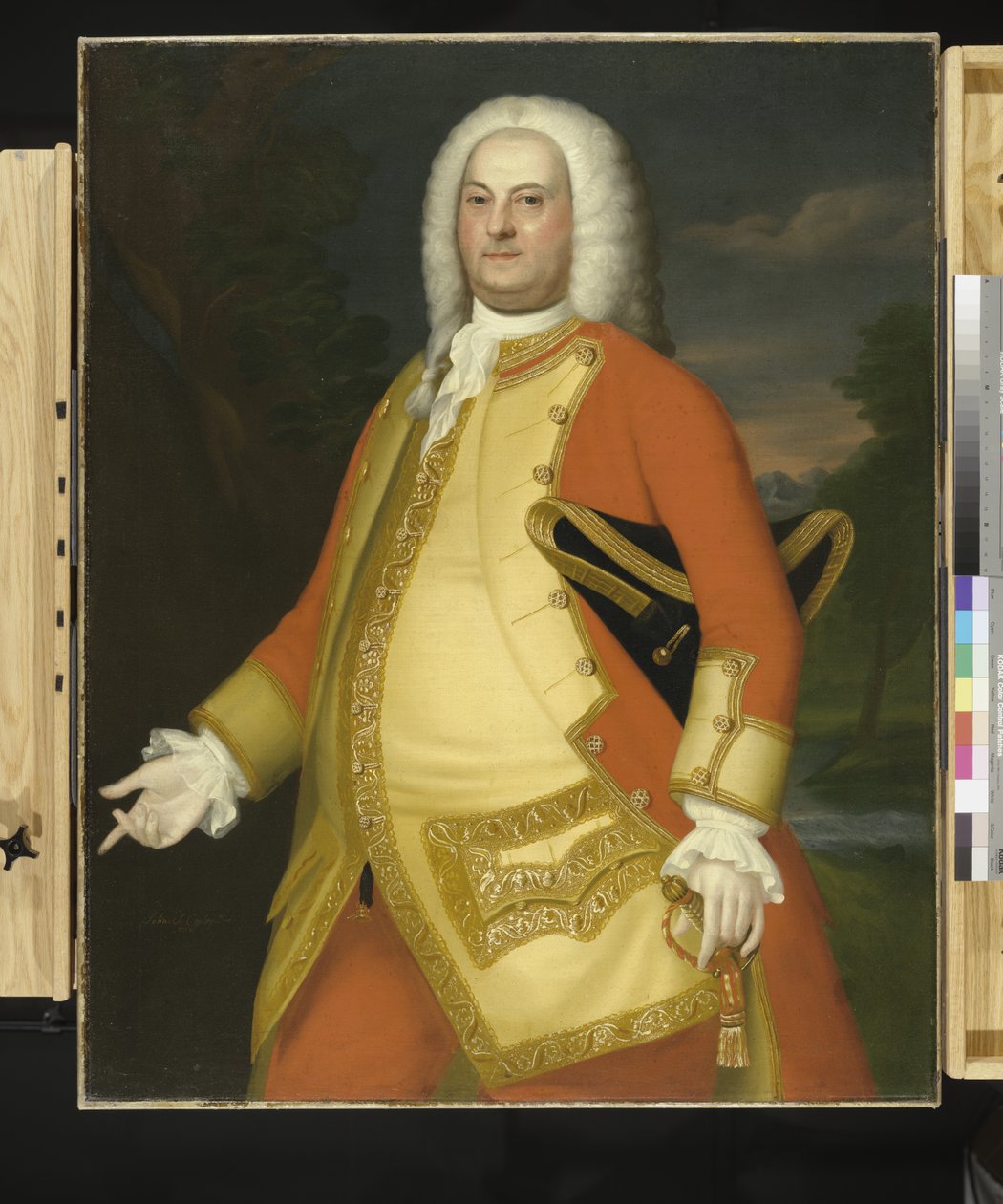 William Brattle, 1756 tekijältä John Singleton Copley