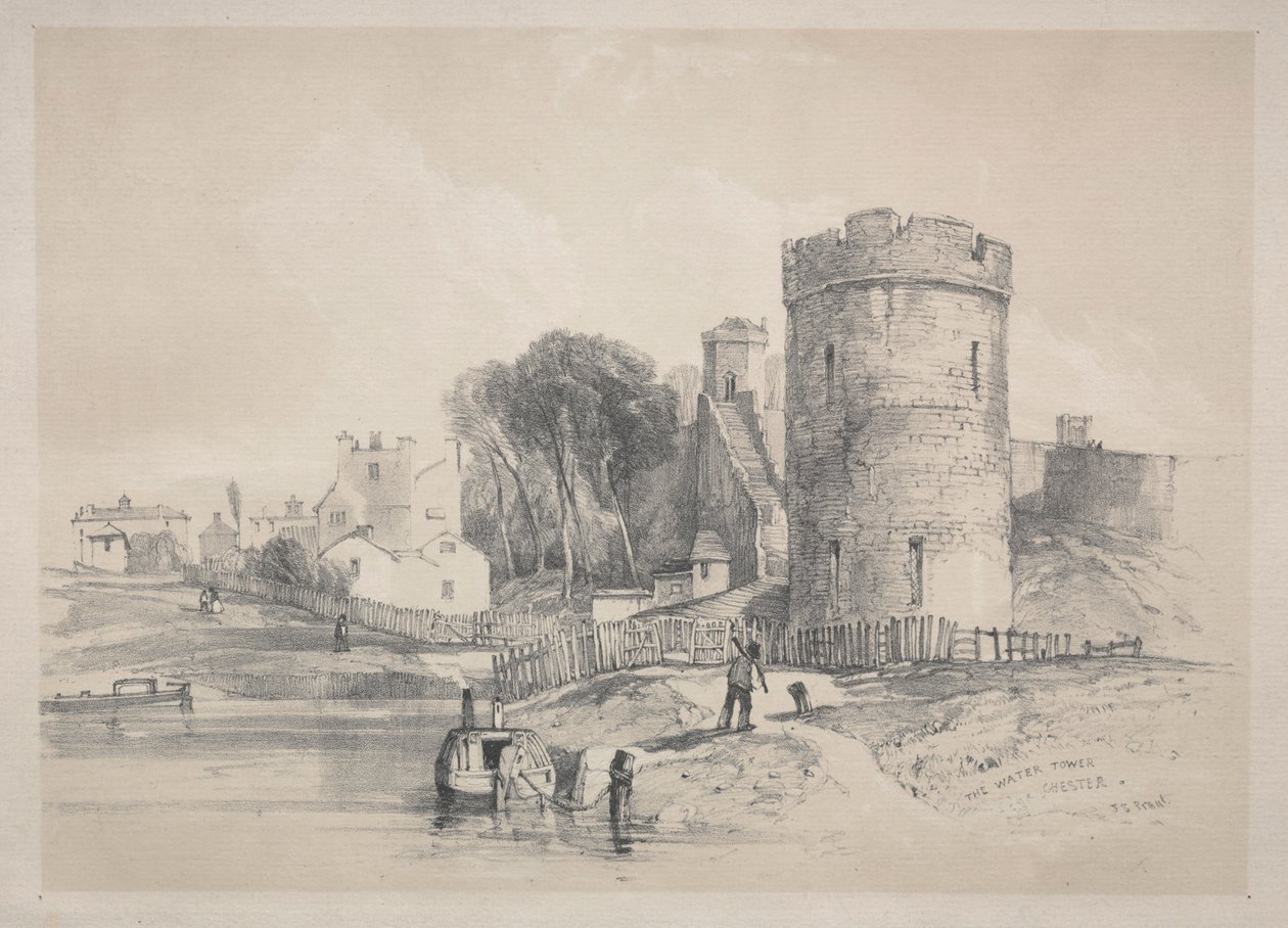 Vesitorni, Chester. tekijältä John Skinner Prout