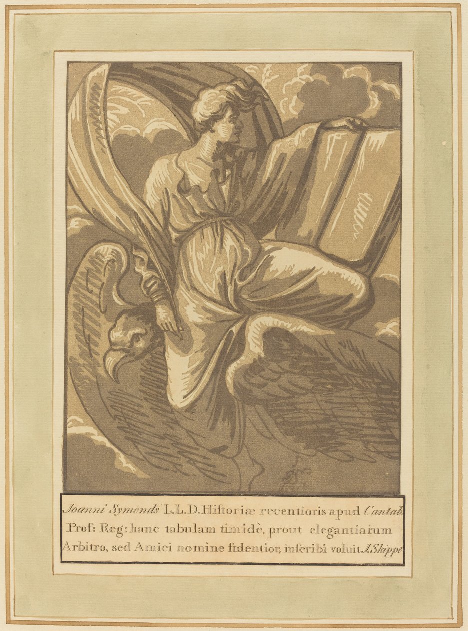 Pyhä Johannes evankelista tekijältä John Skippe after Parmigianino