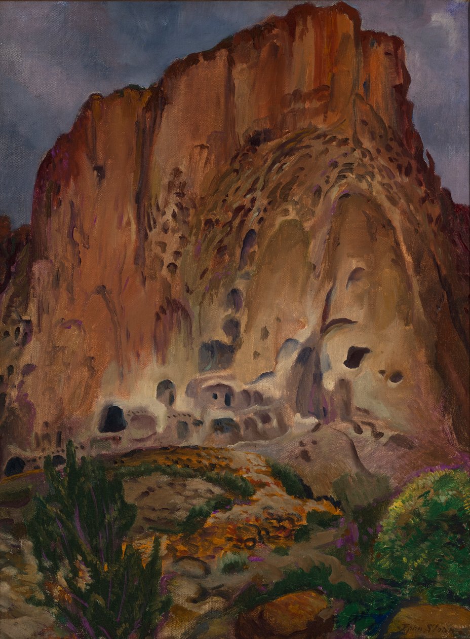 Cliff Dwellings, Pajarito tekijältä John French Sloan