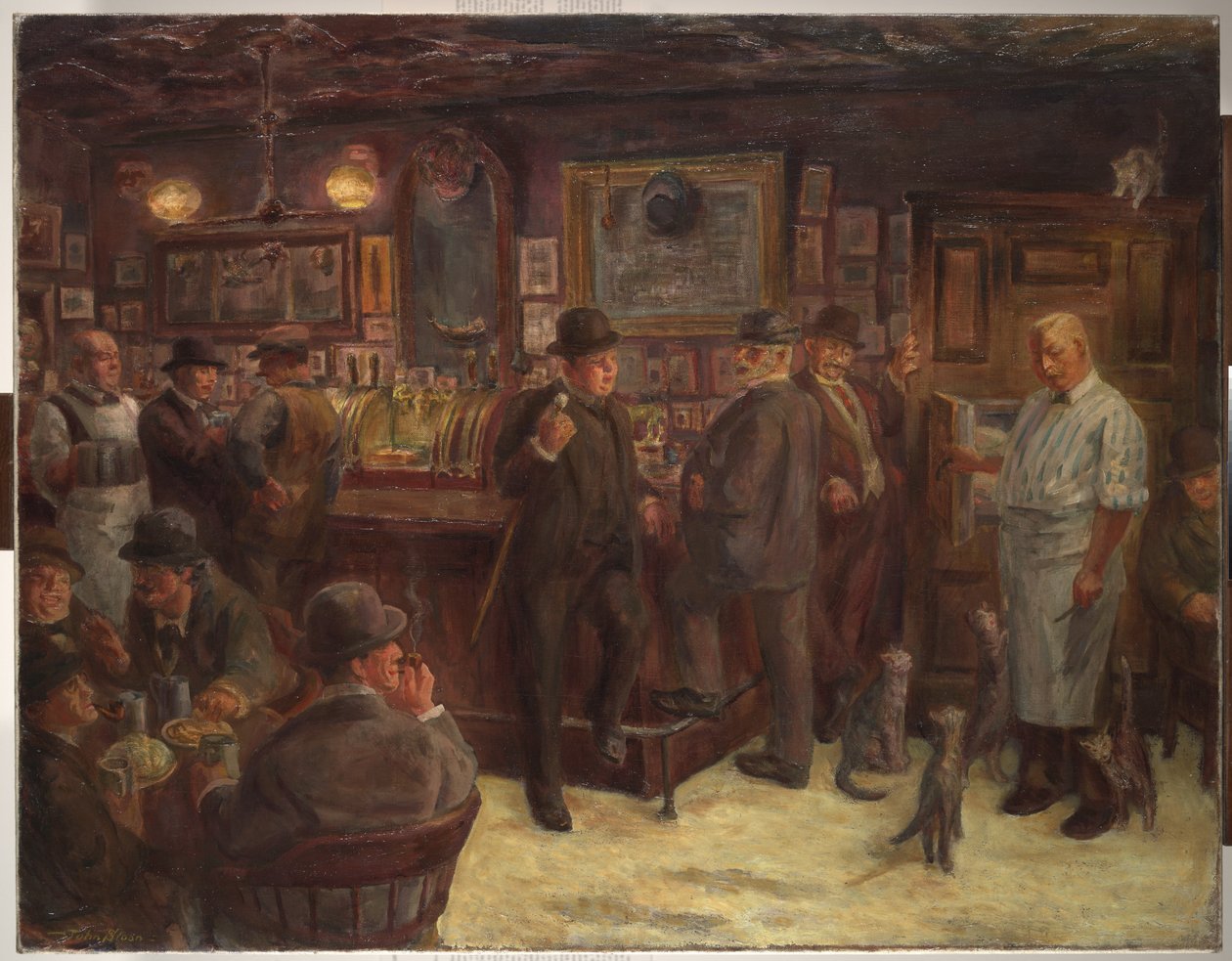 McSorleyn kissat tekijältä John French Sloan
