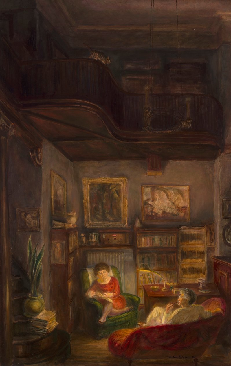 Meidän studion kulma tekijältä John French Sloan
