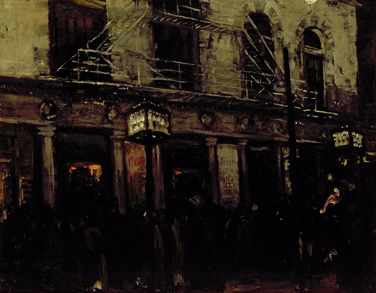 Walnut Street Theatre, Philadelphia tekijältä John French Sloan