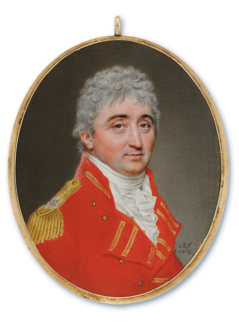 Kenraaliluutnantti Daniel Burr, 1803 tekijältä John Smart