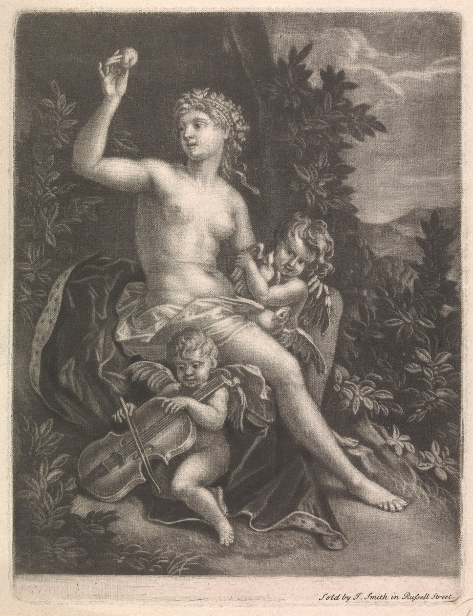 Venus pitelee Pariisin omenaa tekijältä John Smith