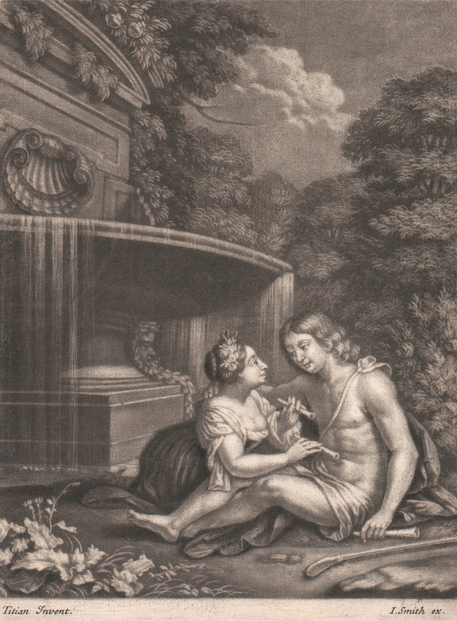 Venus torjuu Adonisin takaa-ajosta tekijältä John Smith