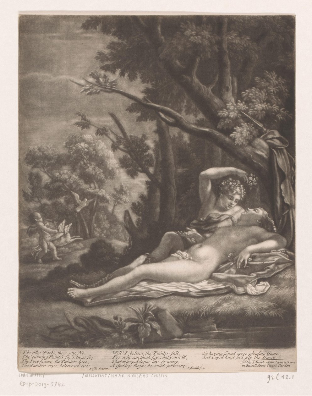 Venus ja Adonis tekijältä John Smith