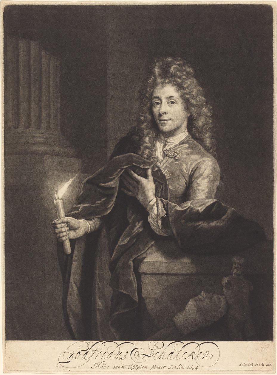 Godfried Schalcken tekijältä John Smith after Godefridus Schalcken