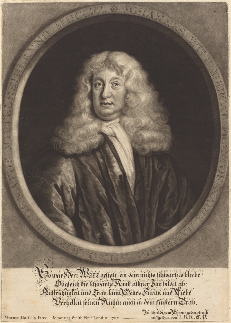 Johannes Witt tekijältä John Smith after Werner Hassells