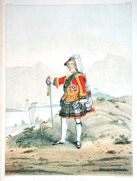 Prinssi Charles Edward (1720-88) tekijältä John Sobieski