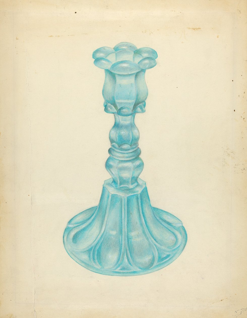 Kynttilänjalka, c. 1940. tekijältä John Tarantino