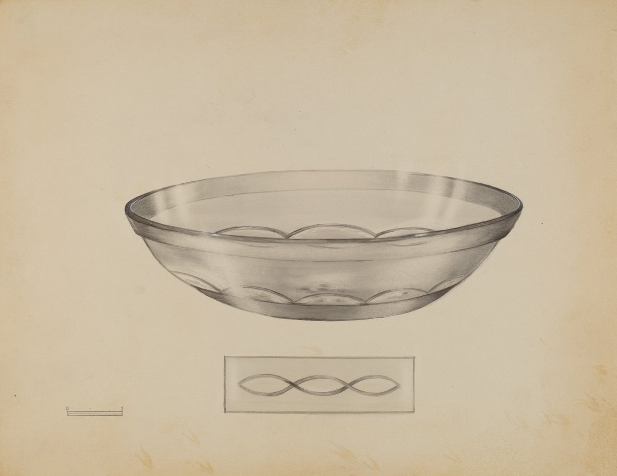 Shallow Dish, c. 1936. tekijältä John Tarantino
