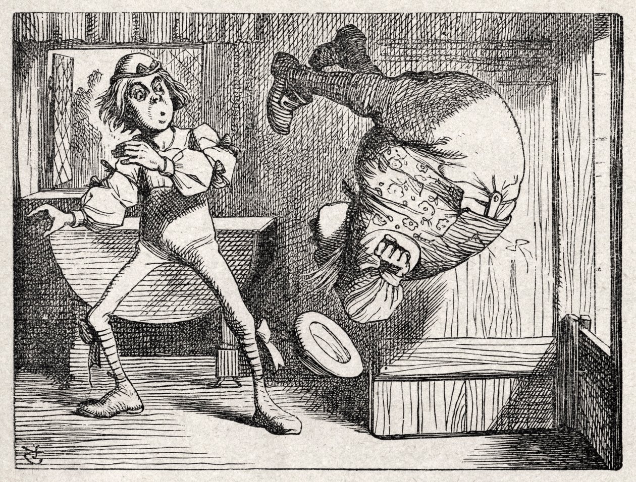 Isä William ja tekijältä John Tenniel