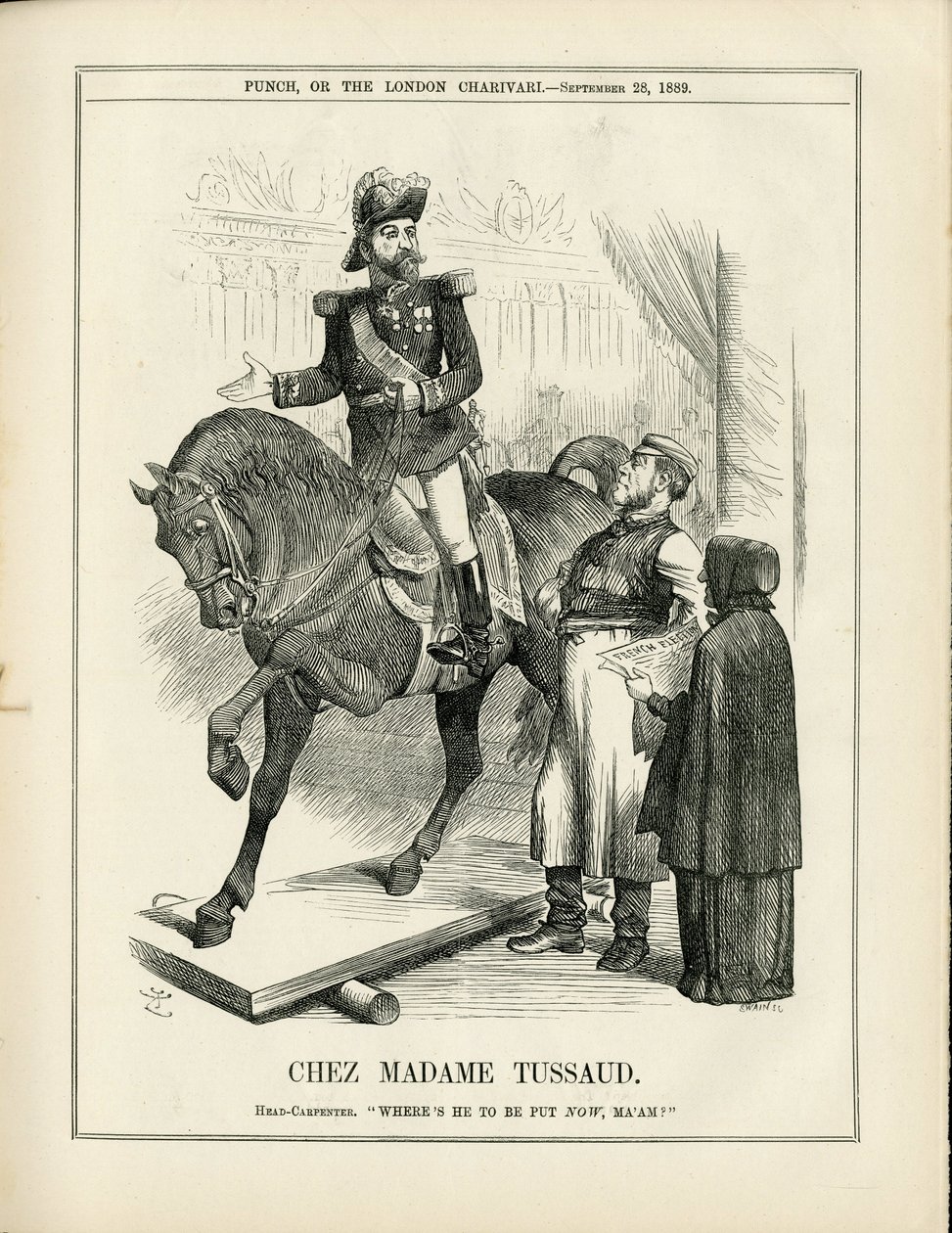Kuva John Tennielista (1820-1914) Punchissa tekijältä John Tenniel