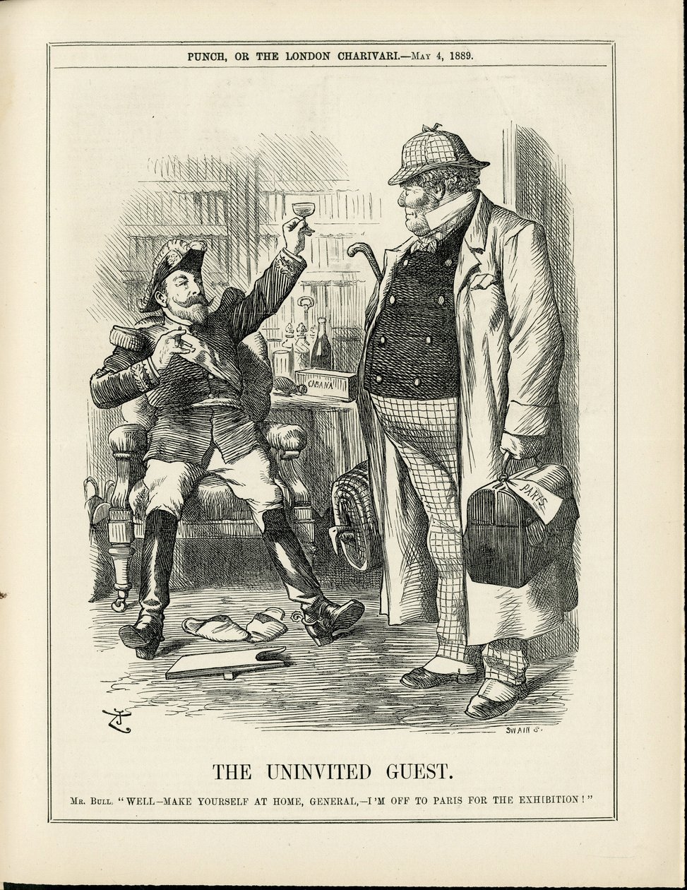 John Tennielin (1820-1914) kuvitus Punch-lehdessä. tekijältä John Tenniel