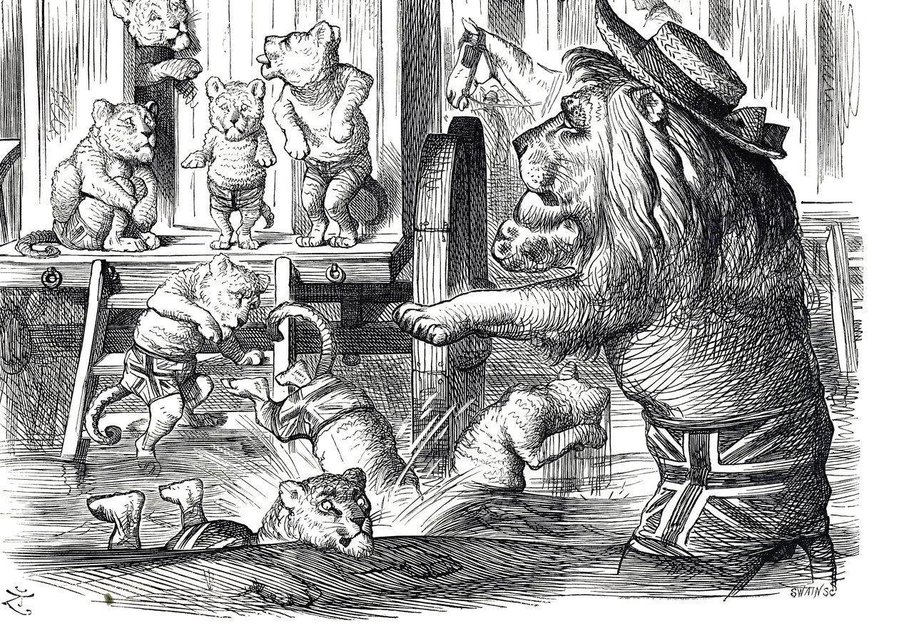 Punchin neuvoja brittiläisille merenrantalomailijoita tekijältä John Tenniel