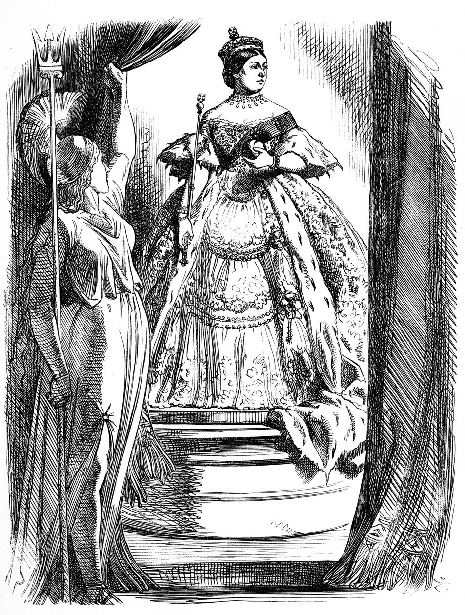 Kuningatar Victoria tekijältä John Tenniel