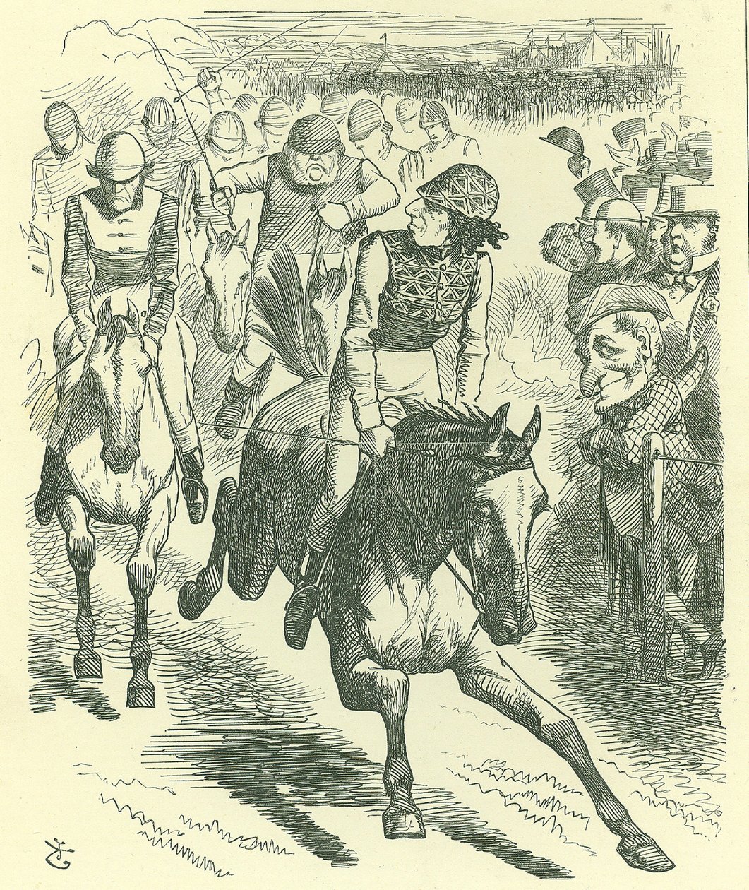 Derby tekijältä John Tenniel