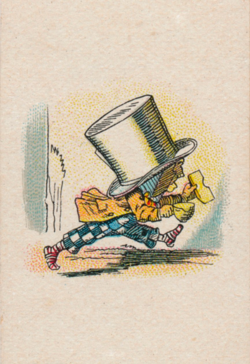 Hatuntekijä poistumassa tuomioistuimesta, 1930 tekijältä John Tenniel