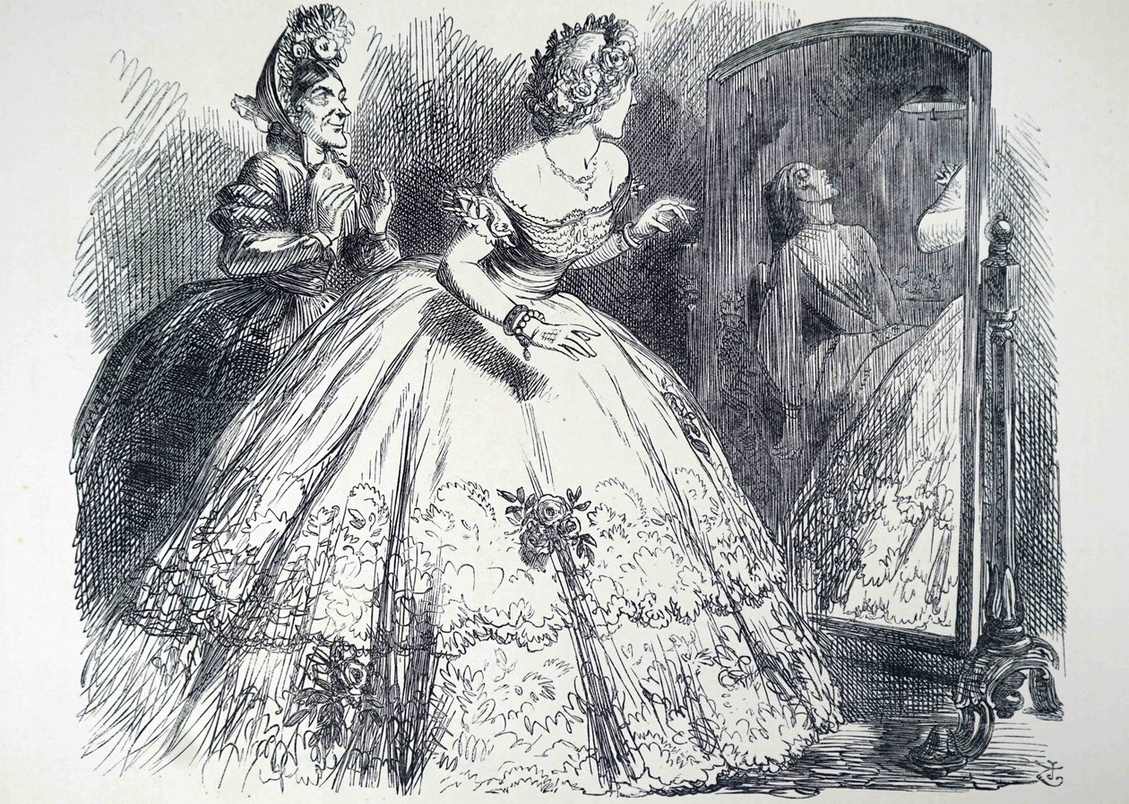 Kummoitettu nainen. tekijältä John Tenniel