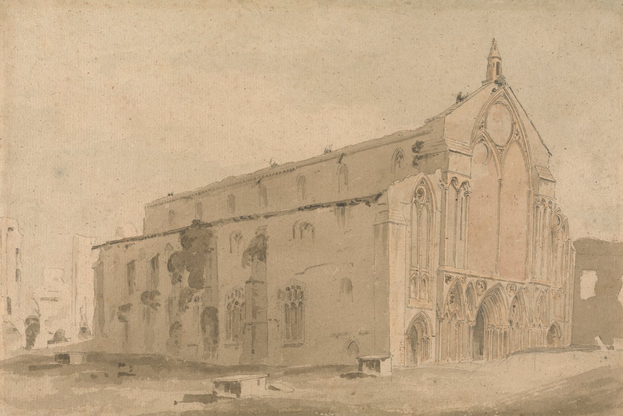 Binham Priory tekijältä John Thirtle