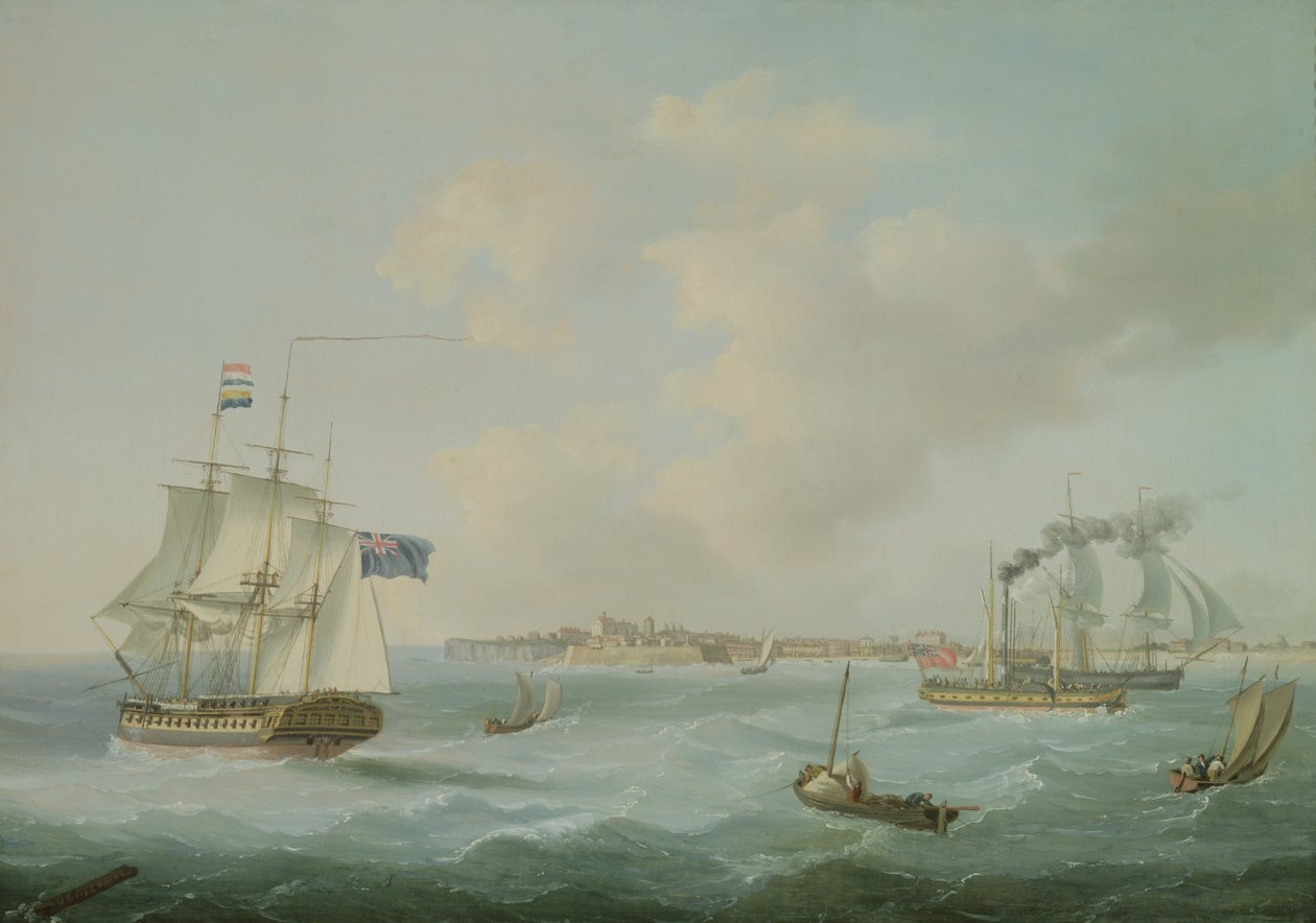 Lähetys Margatelta, 1825 tekijältä John Thomas Serres