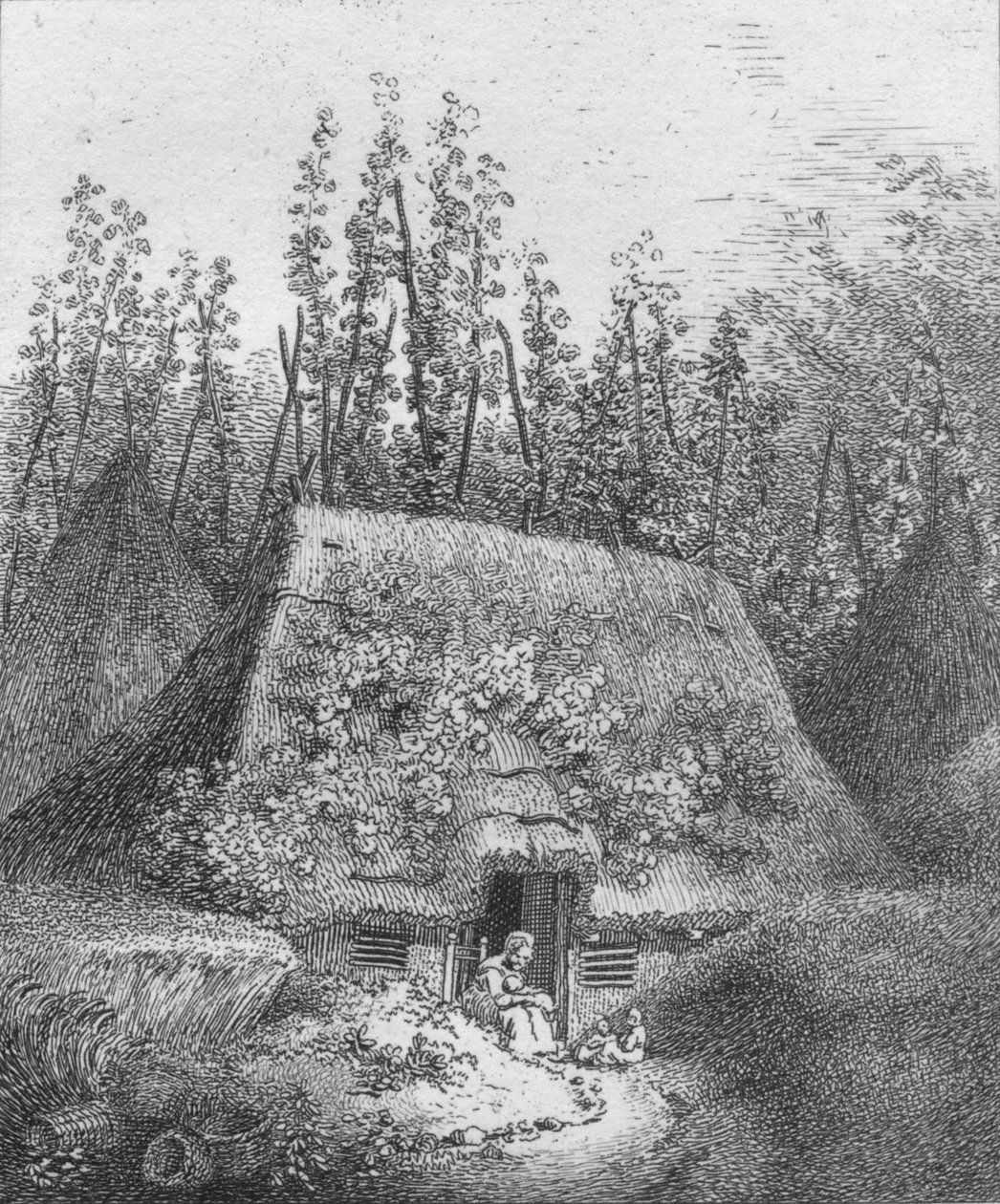 Cobhamissa, Surreyssa, 1797 tekijältä John Thomas Smith