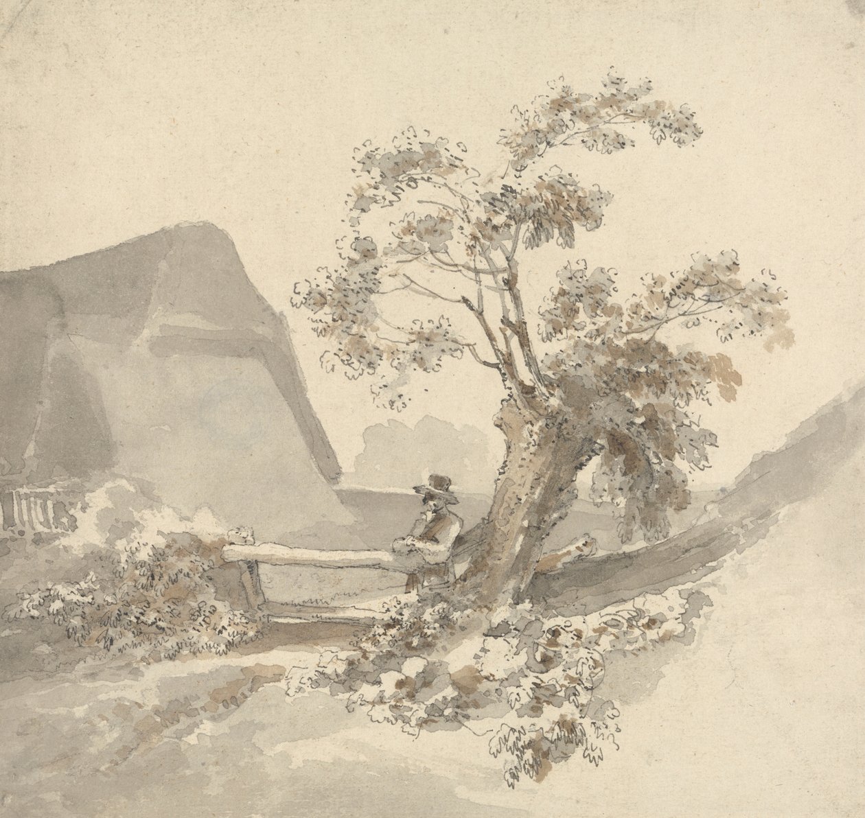 ਇੱਕ ਸਟਾਈਲਫਿਨਿਸ਼ ਦੇ ਕੋਲ ਆਦਮੀ tekijältä John Thomas Smith