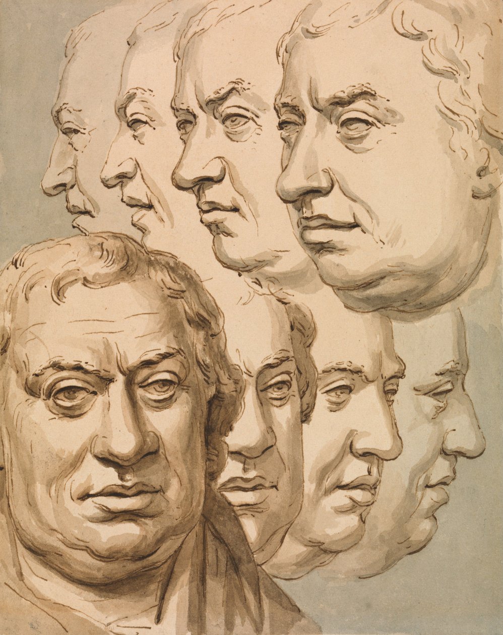 Tutkielmia Samuel Johnsonin rintakuvasta tekijältä John Thomas Smith
