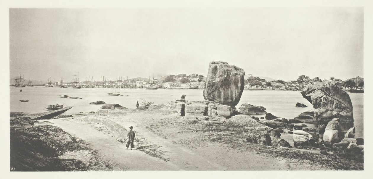 Amoy Harbour, n. 1868. tekijältä John Thomson
