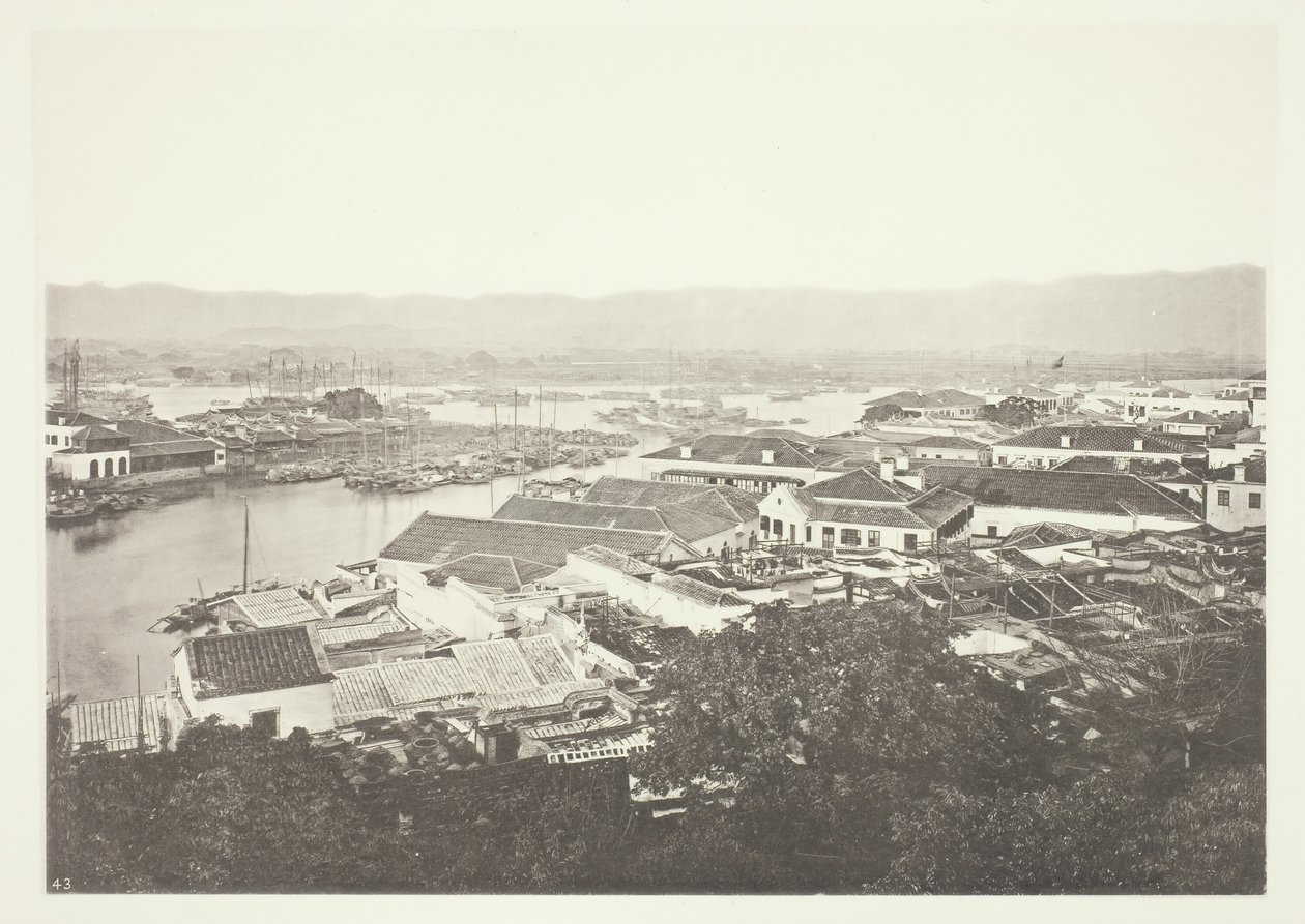 Foochow Foreign Settlement, n. 1868. tekijältä John Thomson