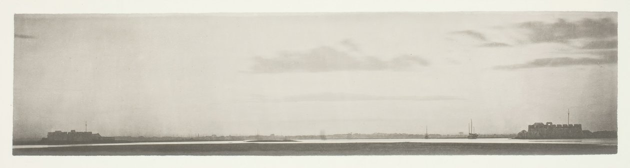 Hoi-How, ehdotettu uusi sopimussatama, Hainanin saari, n. 1868. tekijältä John Thomson