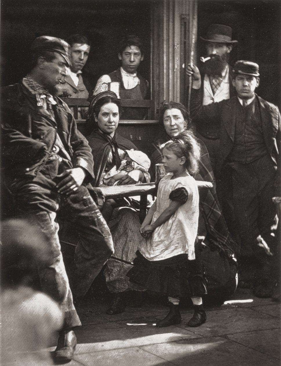 Hookey Alf of Whitechapel, J. Thomsonin ja Adolphe Smithin teoksesta Street Life in London, 1877 tekijältä John Thomson