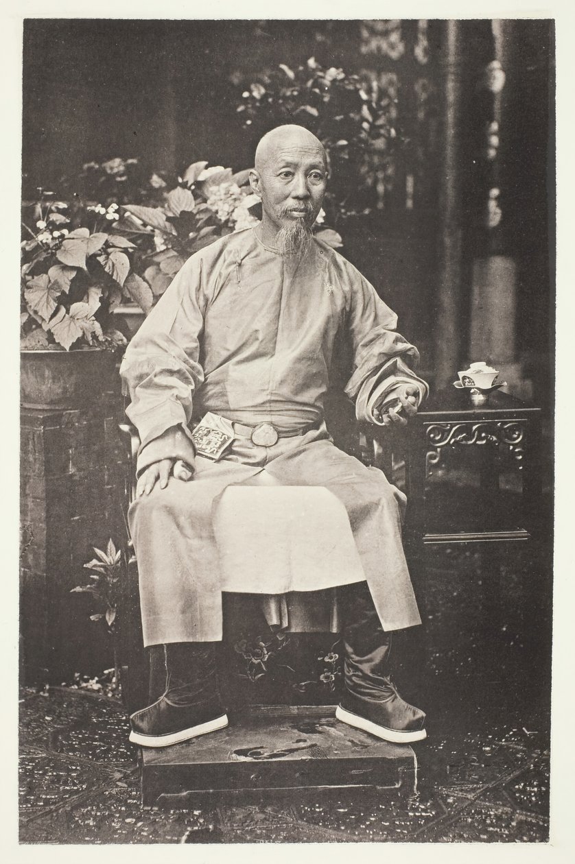 Jui-Lin, kahden Kwangin provinssin kenraalikuvernööri, n. 1868. tekijältä John Thomson