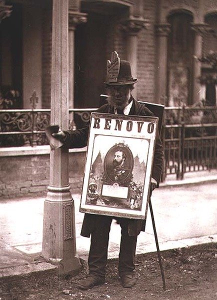 The London Boardman, "Street Life in London" tekijältä John Thomson
