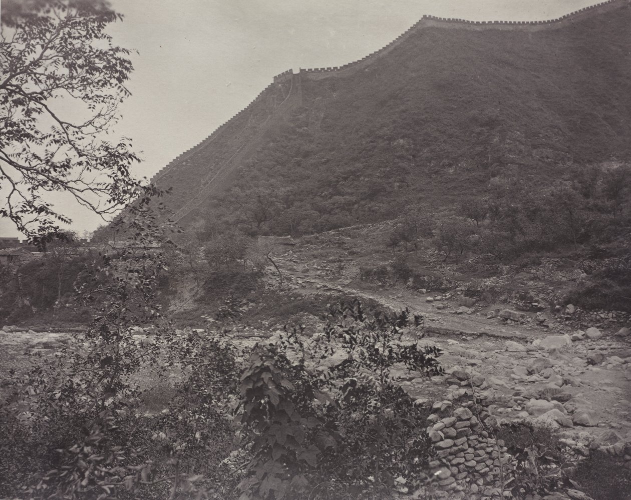 Näkymä muurilla, Kiina, n. 1871. tekijältä John Thomson