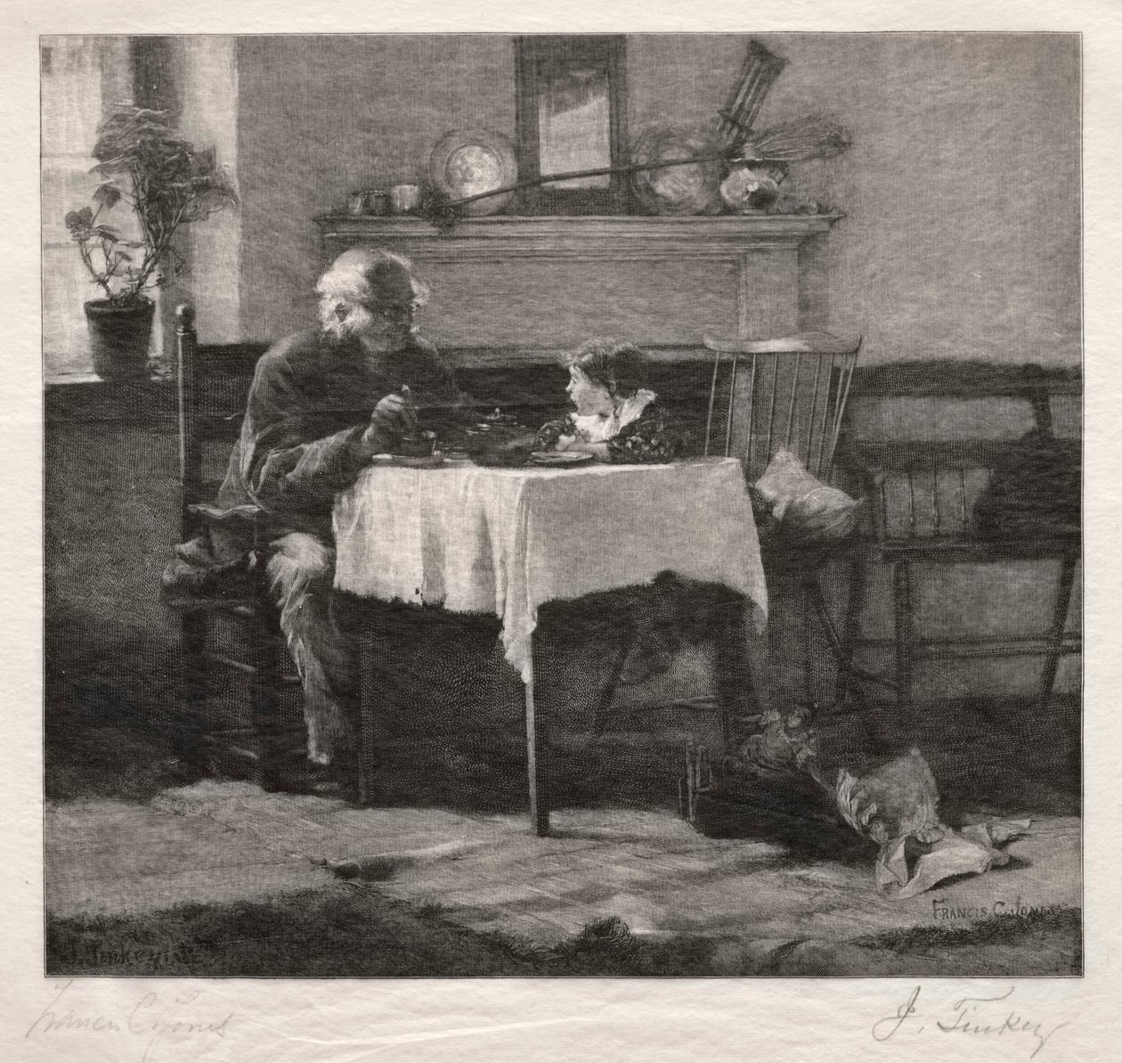 Vaihdetaan luottamusta, 1887. tekijältä John Tinkey