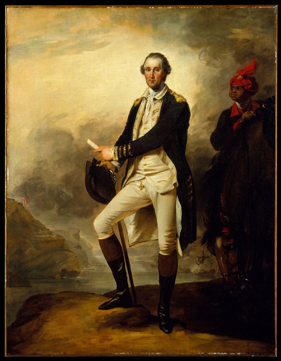 George Washington ja William Lee (George Washington) tekijältä John Trumbull