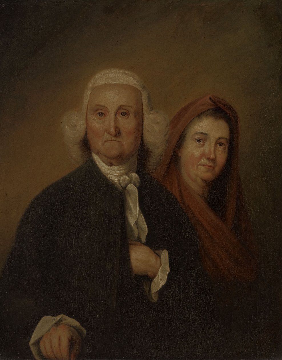 Kuvernööri Jonathan Trumbull vanhempi ja Faith Robinson Trumbull (1710–1785, oikeustieteen tohtori 1779; 1718–1780) tekijältä John Trumbull