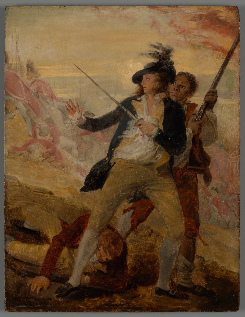 Luutnantti Thomas Grosvenor (1744 tekijältä John Trumbull