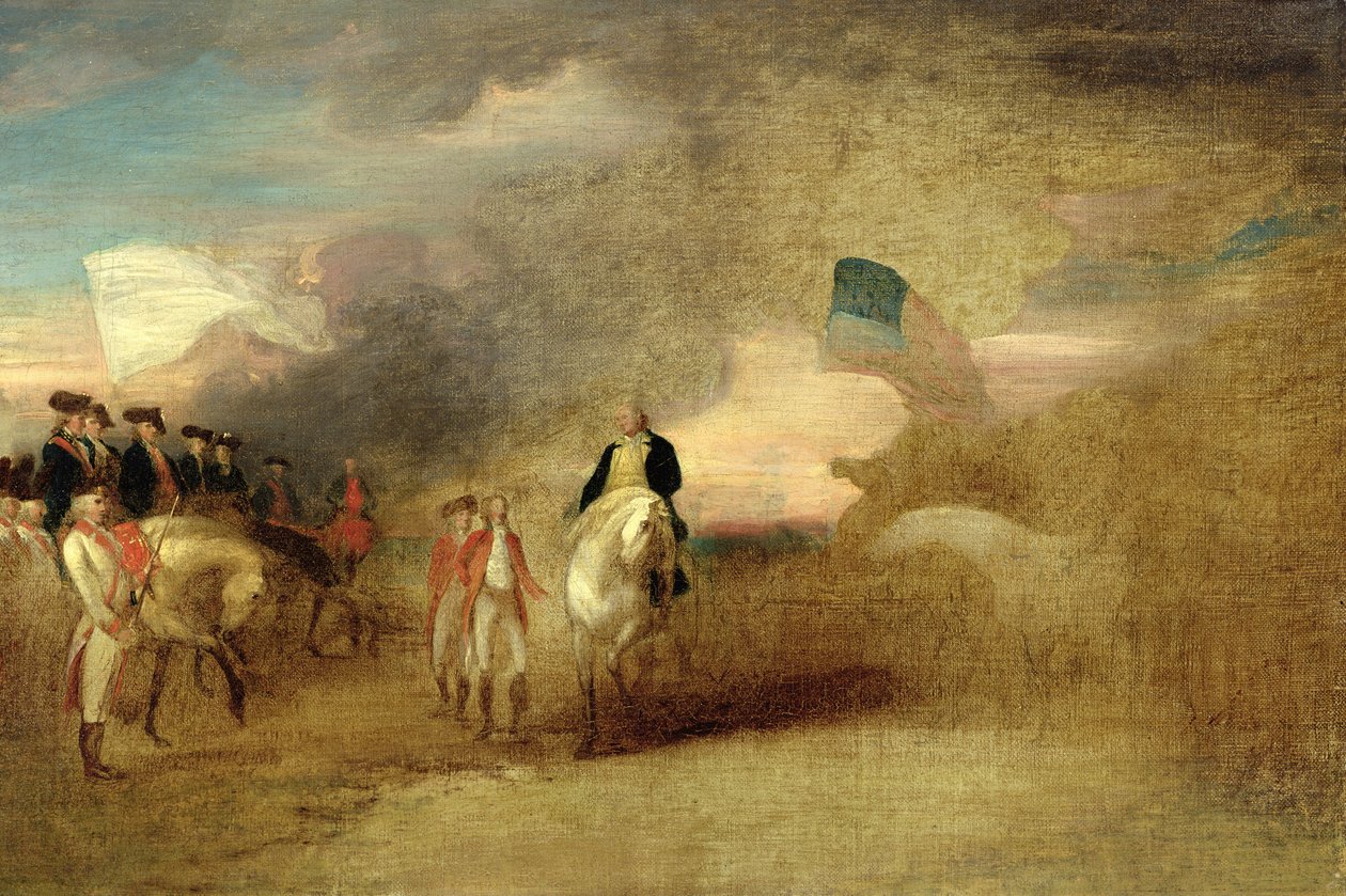 Huonekalut ja erilaiset esineet 1100- ja 1300-luvuilta tekijältä John Trumbull